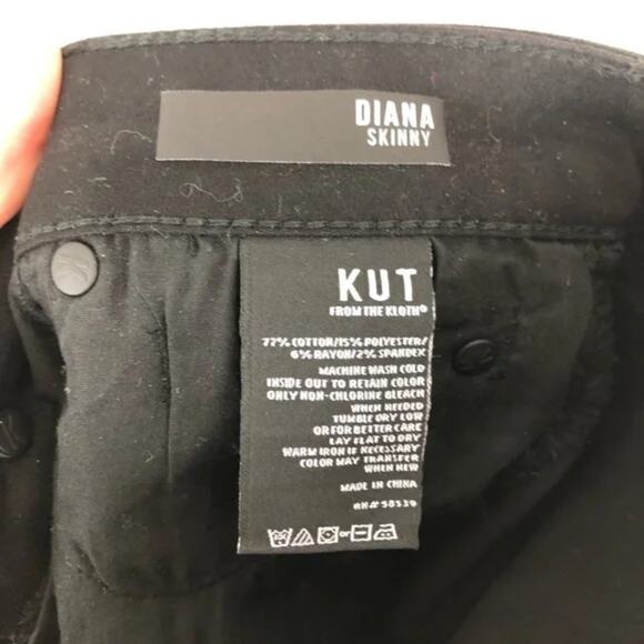 Kut from the Kloth Black Women Jeans - Picture 7 of 9